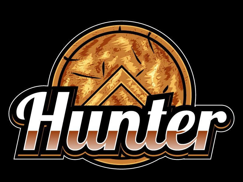Hunter logo design by Gilate