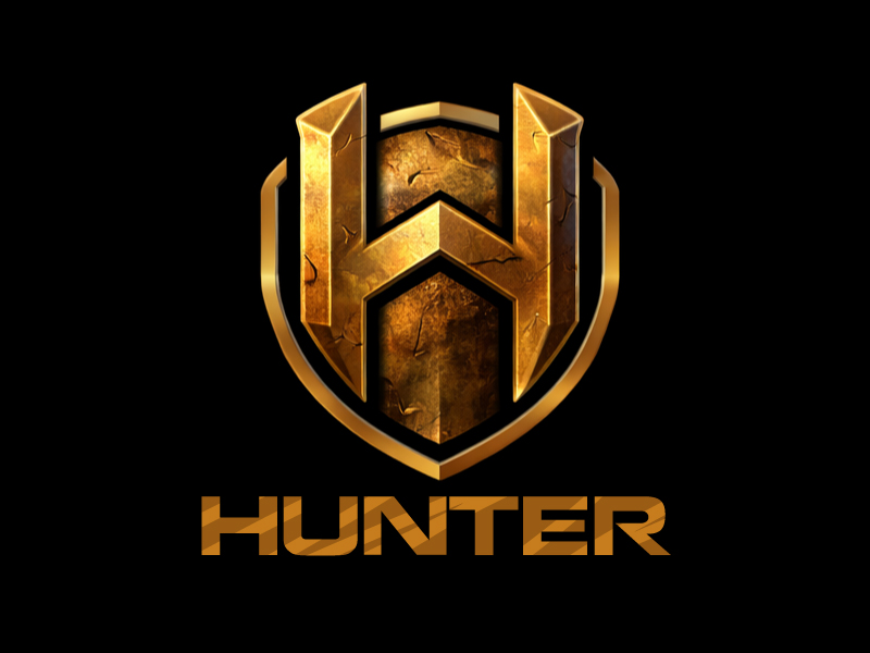 Hunter logo design by DreamLogoDesign