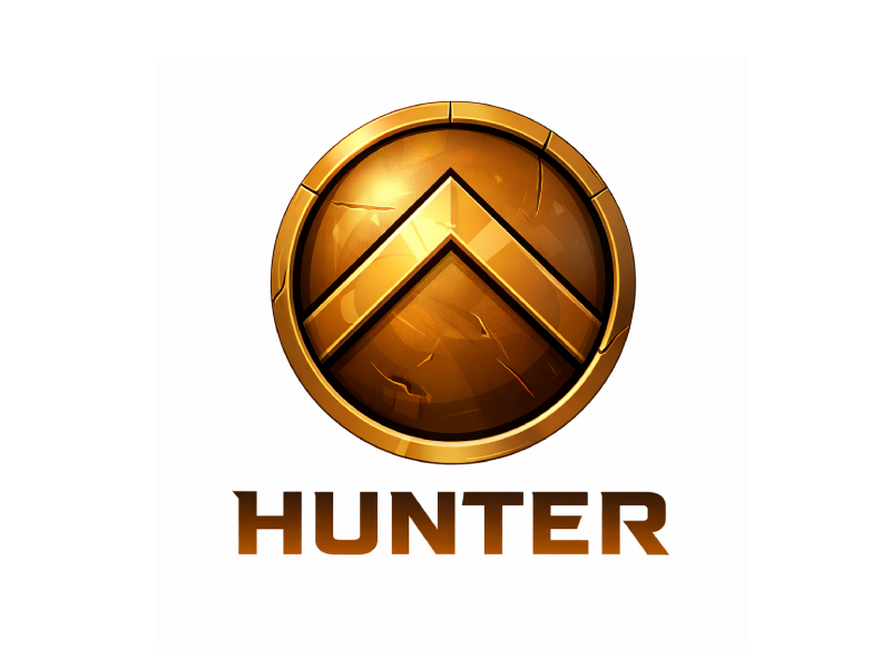 Hunter logo design by DreamLogoDesign