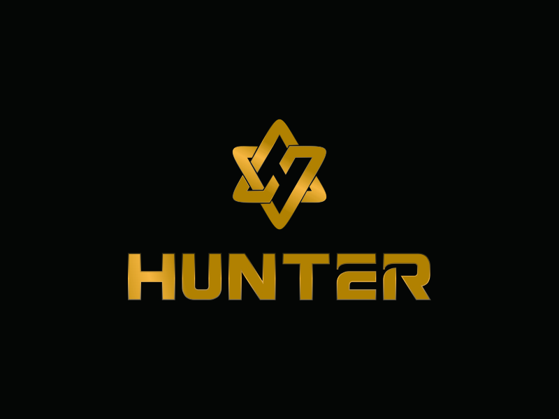 Hunter logo design by Msinur