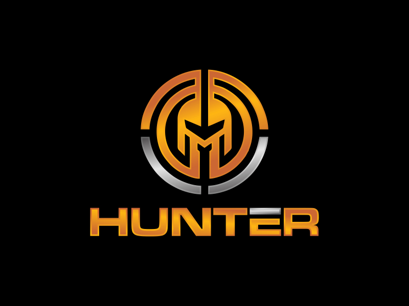 Hunter logo design by zwar