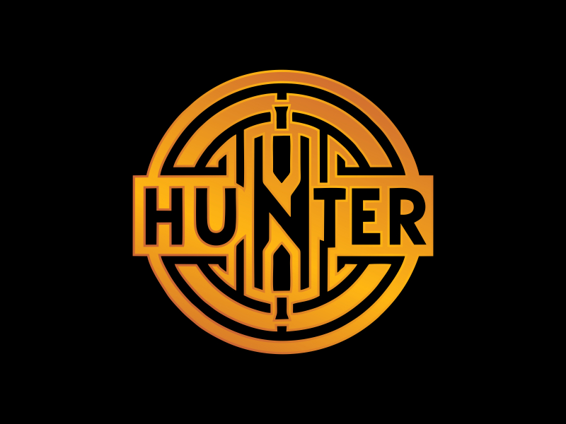 Hunter logo design by zwar