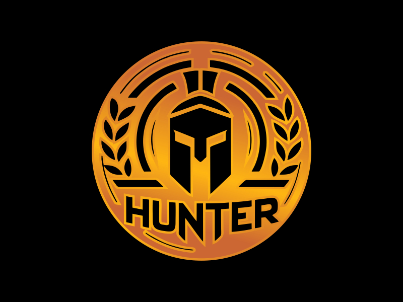 Hunter logo design by zwar