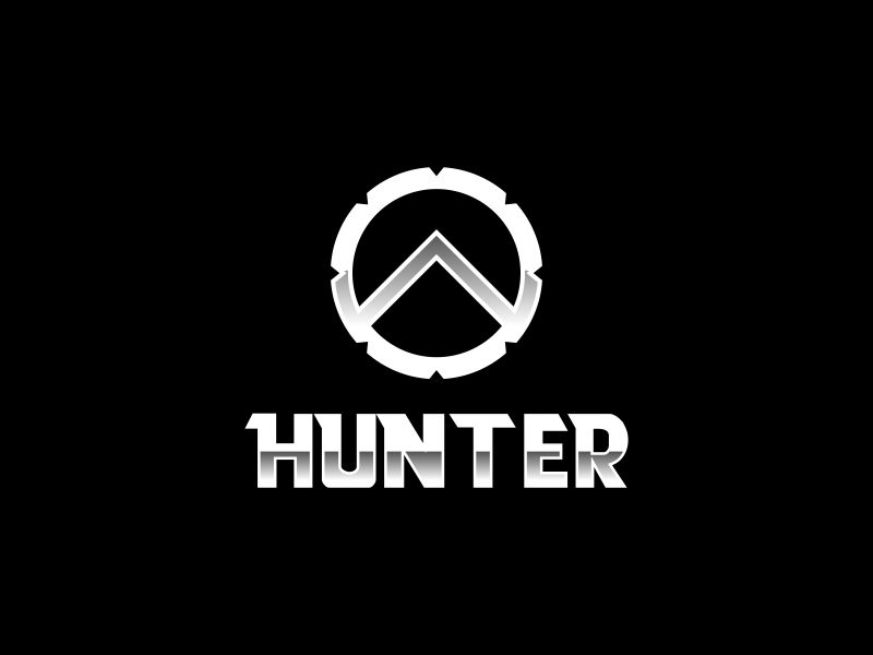 Hunter logo design by KQ5