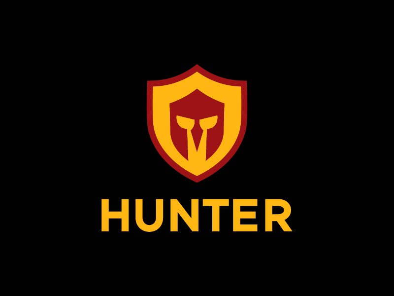 Hunter logo design by Osama Salem