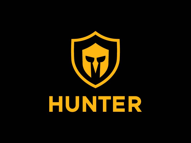 Hunter logo design by Osama Salem