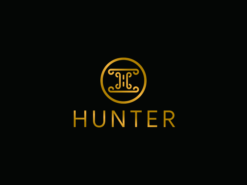 Hunter logo design by Msinur