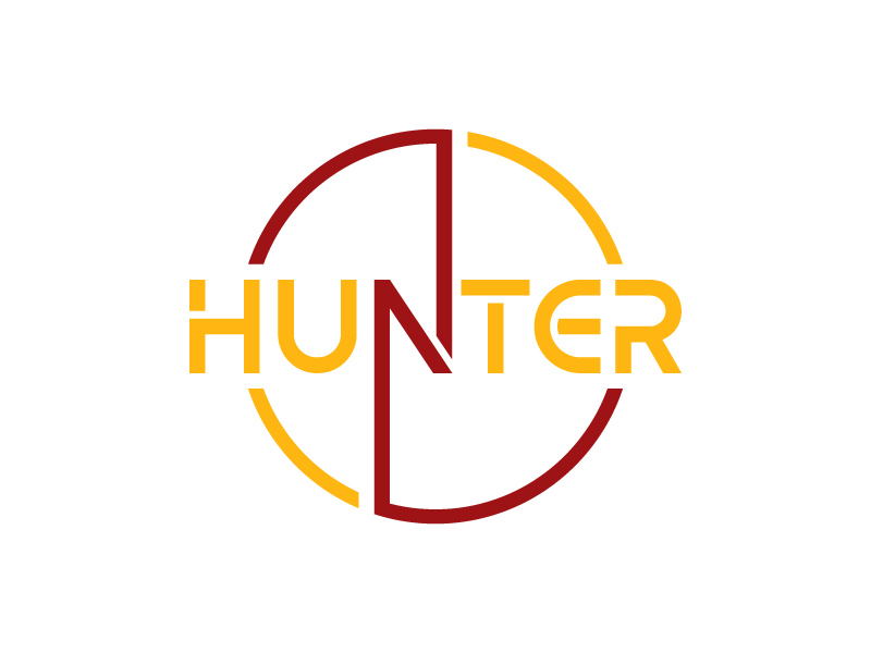 Hunter logo design by Rainbow07