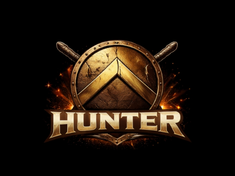 Hunter logo design by citradesign