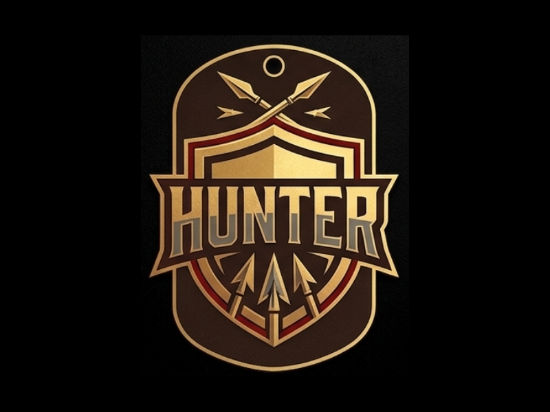 Hunter logo design by Berkah Corel