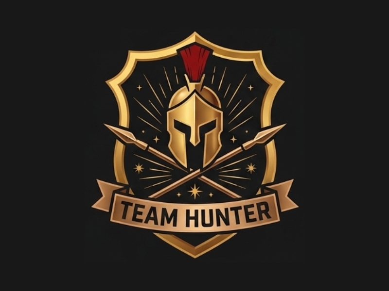 Hunter logo design by Berkah Corel