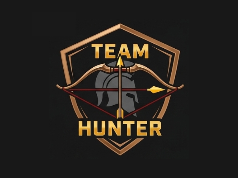 Hunter logo design by Berkah Corel