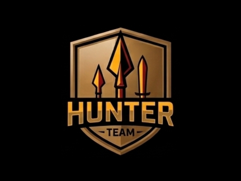 Hunter logo design by Berkah Corel