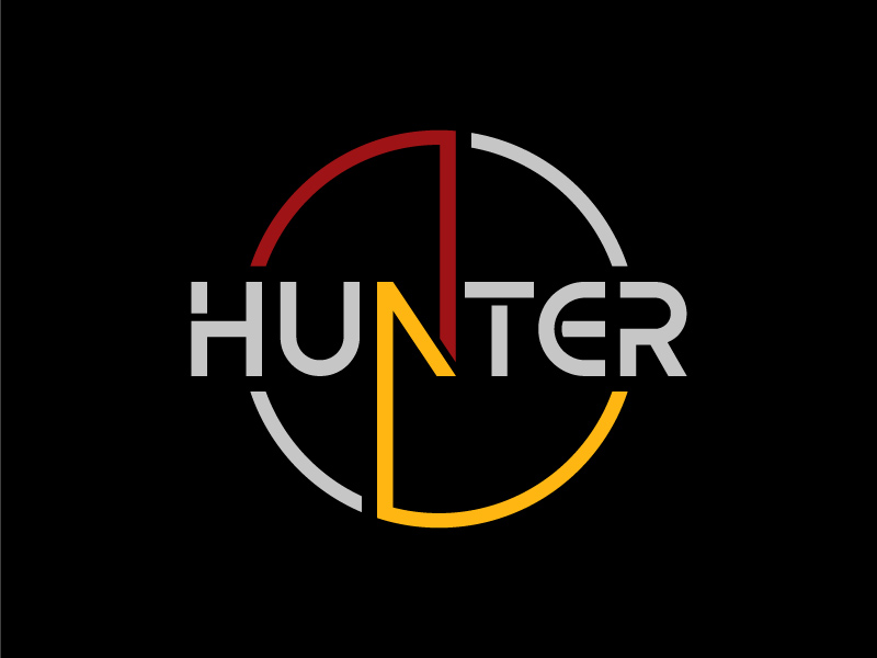 Hunter logo design by Rainbow07