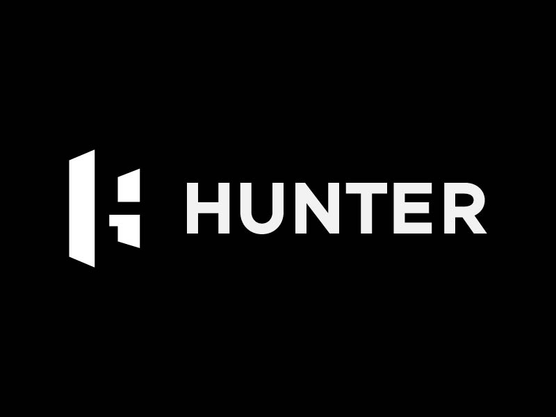 Hunter logo design by Osama Salem