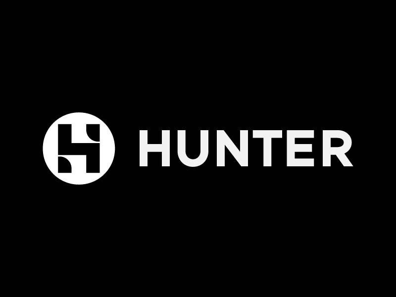 Hunter logo design by Osama Salem