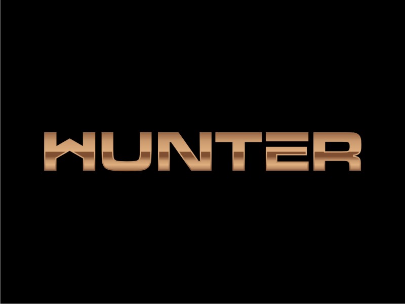 Hunter logo design by garam