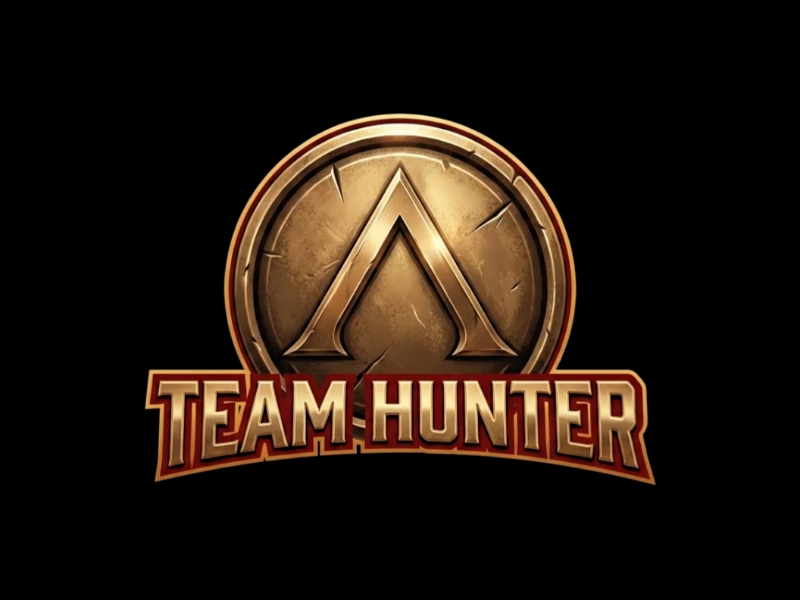 Hunter logo design by Queen D