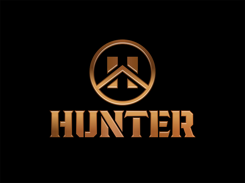 Hunter logo design by gitzart