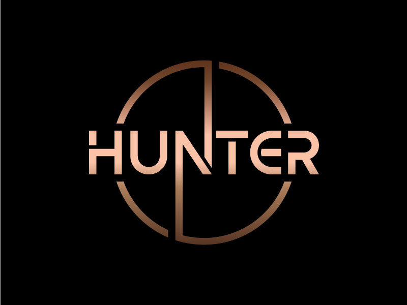 Hunter logo design by Rainbow07