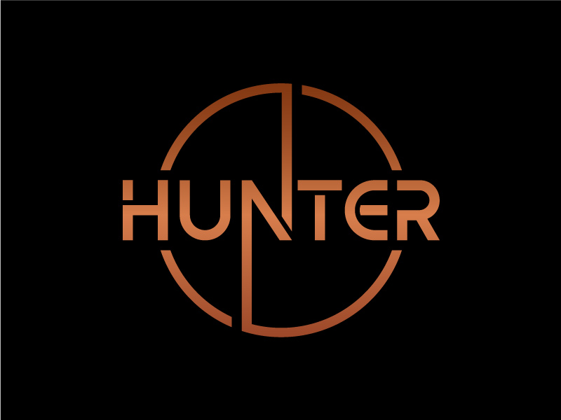 Hunter logo design by Rainbow07