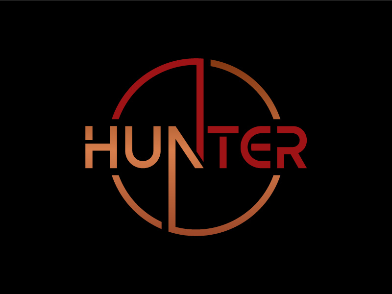 Hunter logo design by Rainbow07