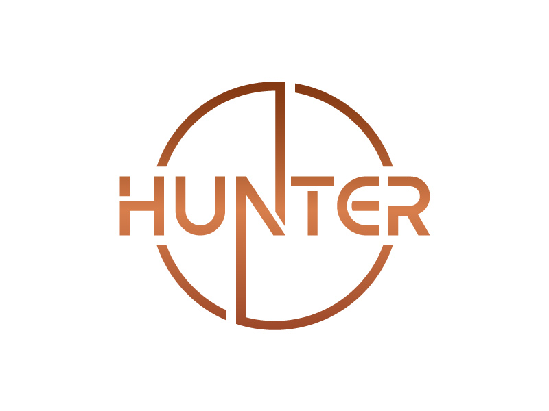 Hunter logo design by Rainbow07