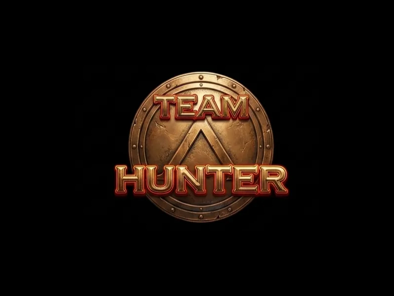 Hunter logo design by Poki