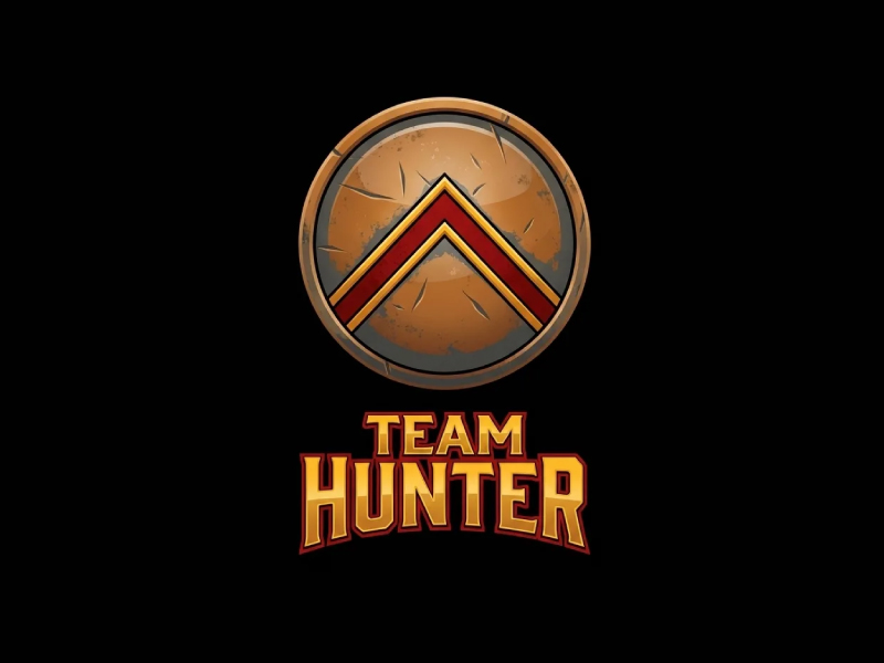 Hunter logo design by Poki