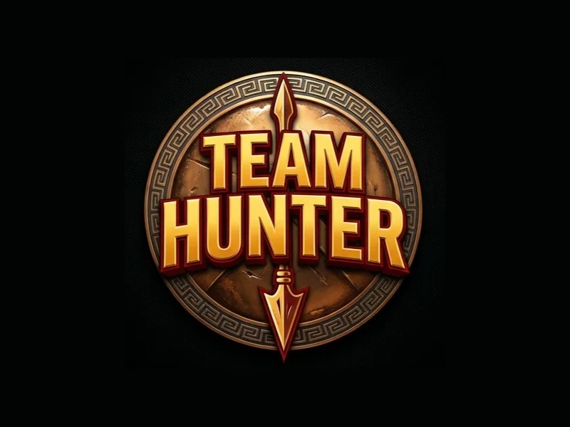 Hunter logo design by Poki