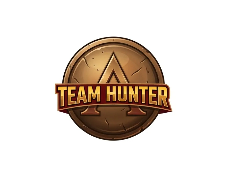 Hunter logo design by Poki