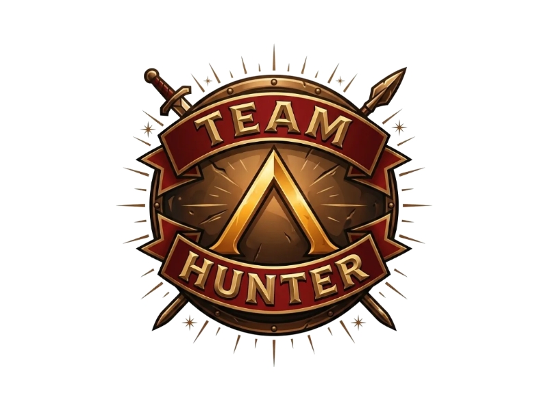 Hunter logo design by Marena
