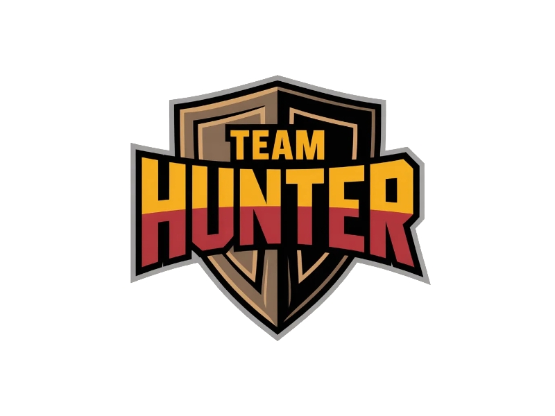 Hunter logo design by Charii