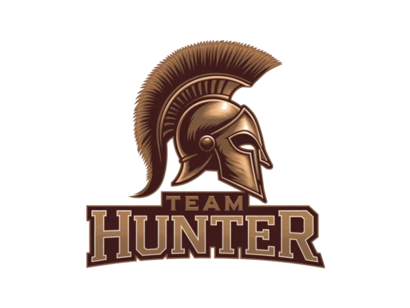 Hunter logo design by Charii