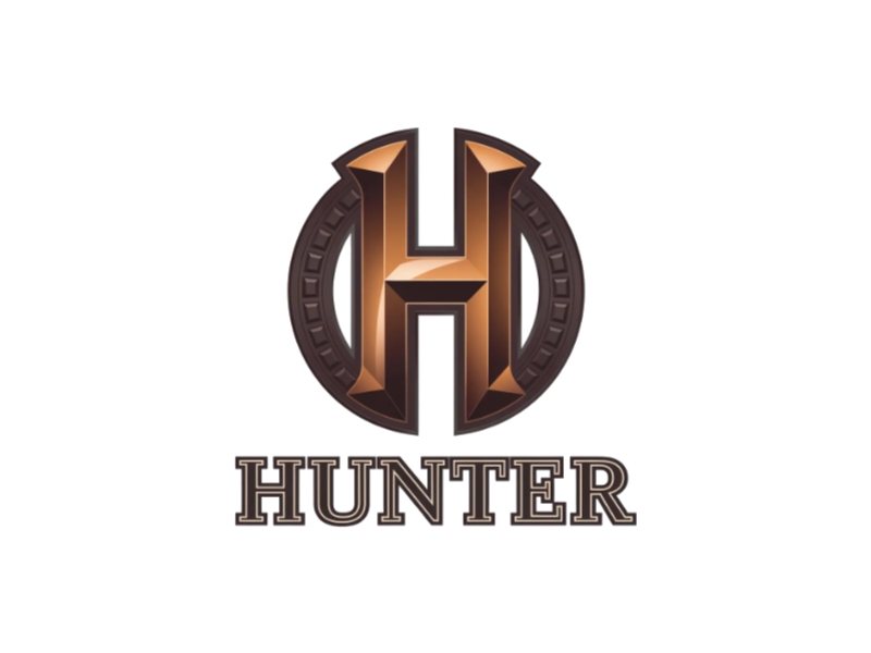 Hunter logo design by Charii