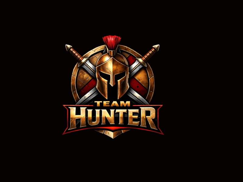 Hunter logo design by Michael Luutu