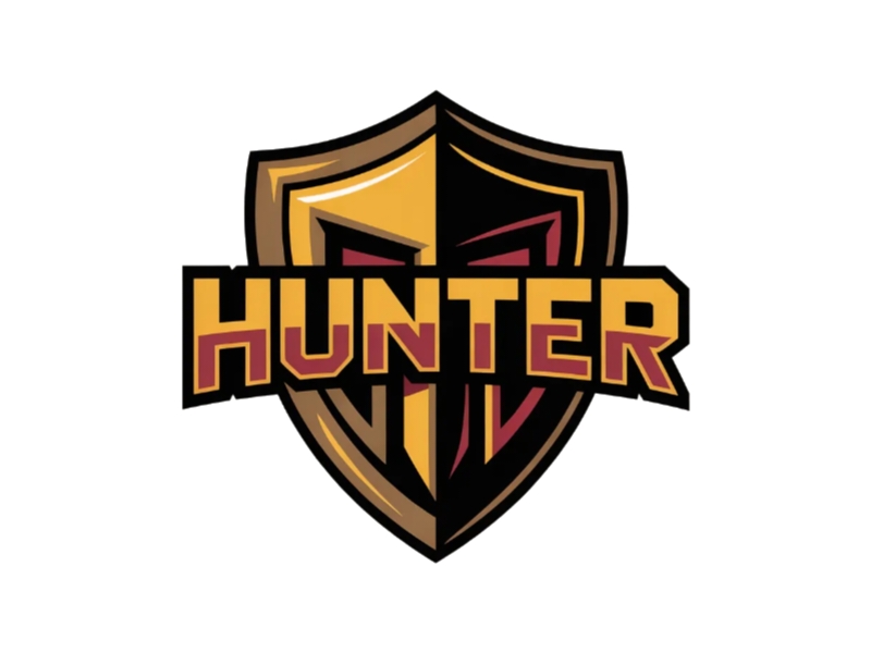 Hunter logo design by D_king