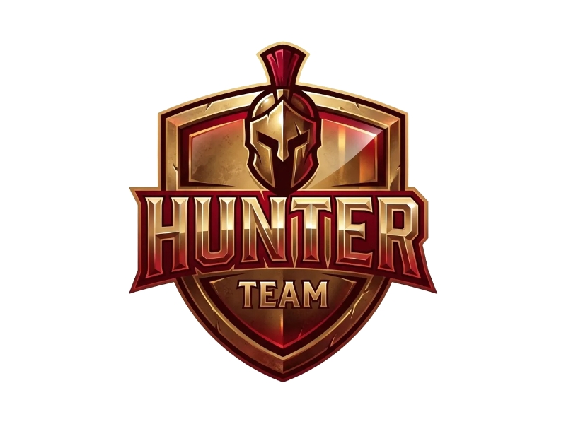 Hunter logo design by D_king