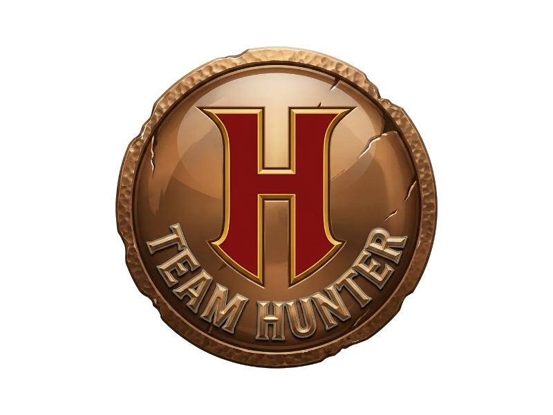 Hunter logo design by D_king