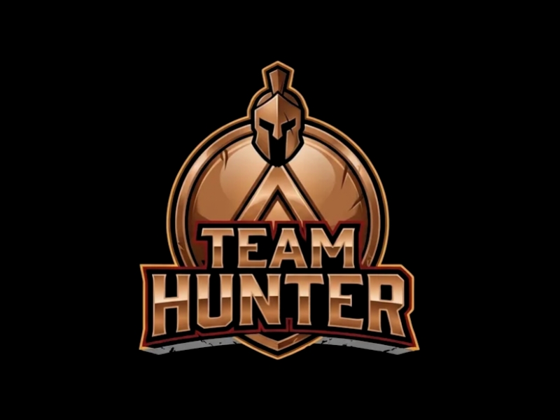 Hunter logo design by D_king