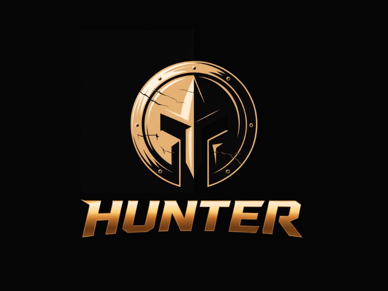 Hunter logo design by Lordede