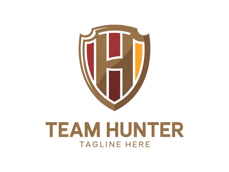 Hunter logo design by Lordede