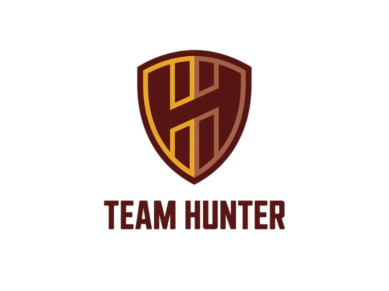 Hunter logo design by Lordede