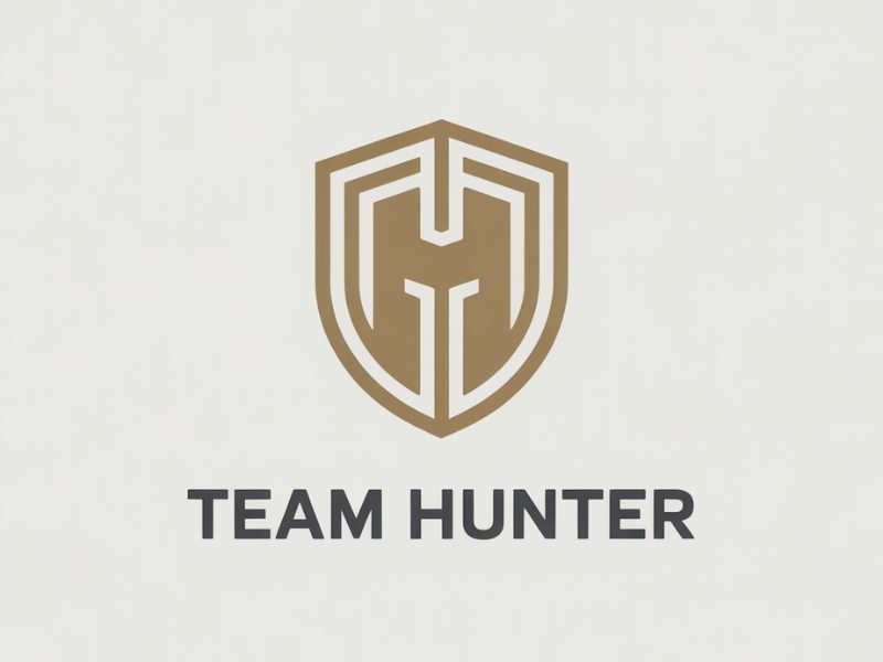 Hunter logo design by Hadisk