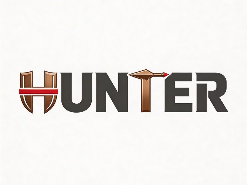 Hunter logo design by Hadisk