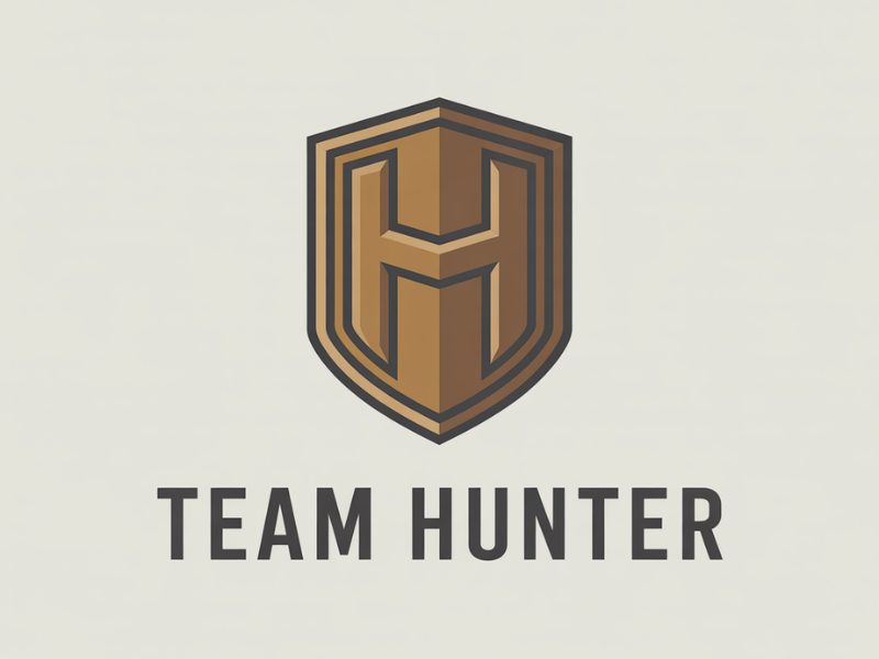 Hunter logo design by Hadisk