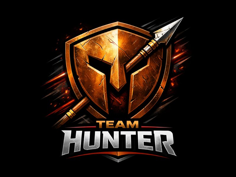Hunter logo design by Hadisk