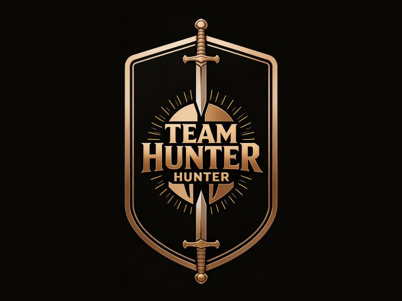 Hunter logo design by AndreBWid