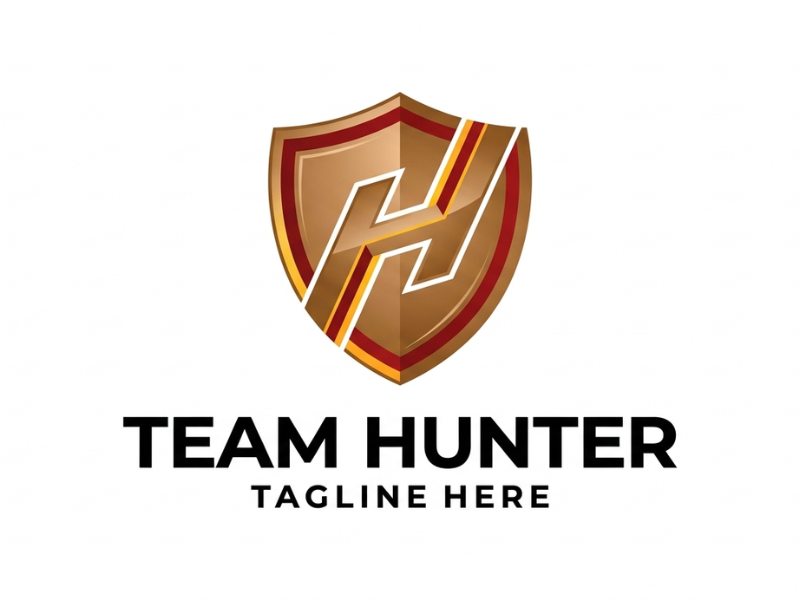 Hunter logo design by AndreBWid