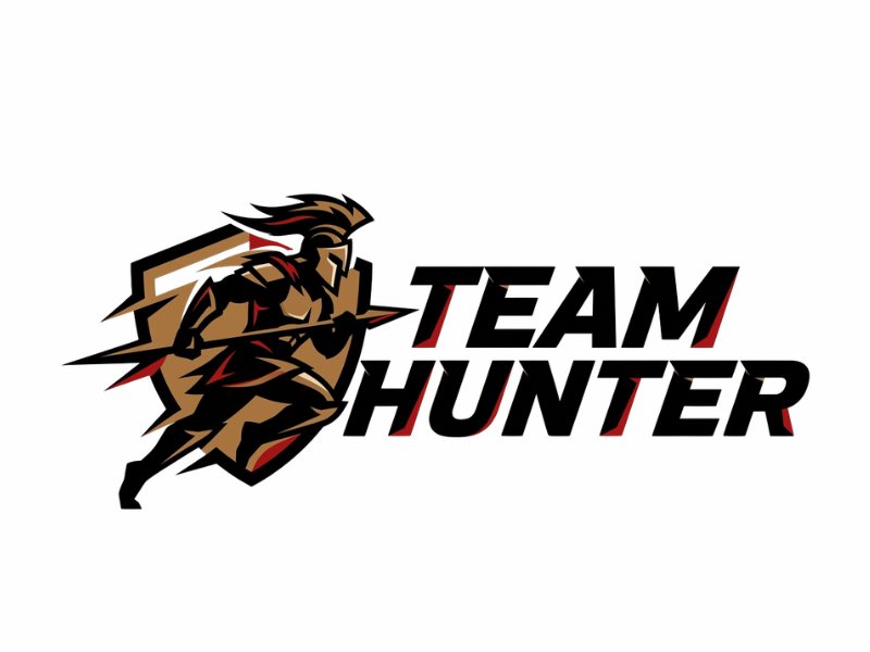 Hunter logo design by AndreBWid